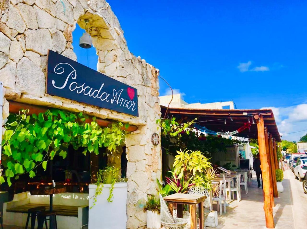 Posada Amor Hotel Boutique Пуэрто-Морелос Экстерьер фото